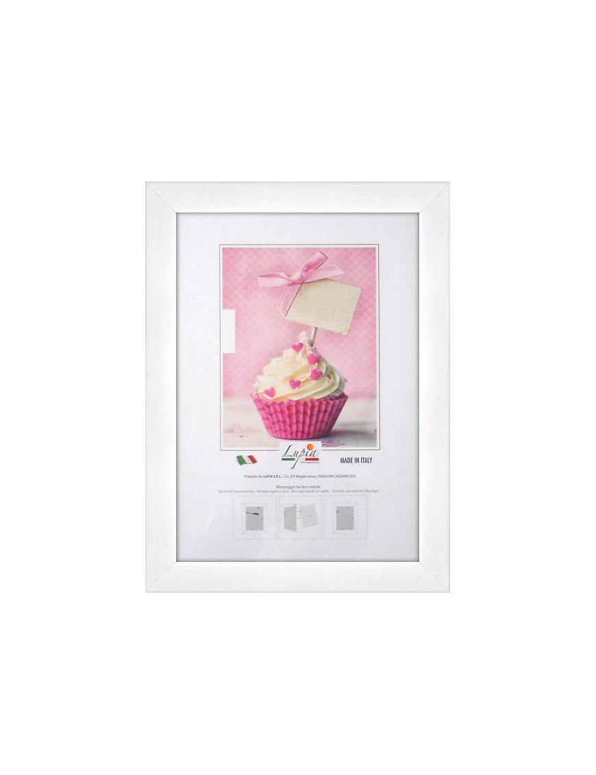 WHITE RAINBOW FRAME 18x24 CENTIMETERS