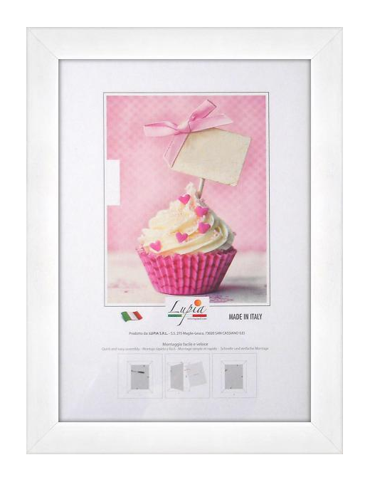 CORNICE RAINBOW BIANCO 30x40 CENTIMETRI