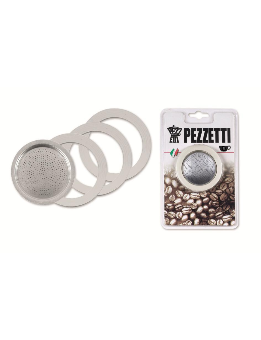 REPLACEMENT 3 GASKETS + 1 1-CUP FILTER