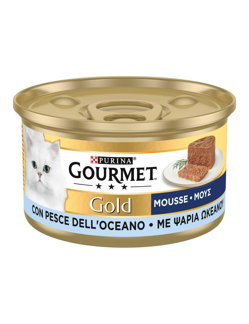 GOURMET GOLD 85gr MOUSSE PESCE OCEANO