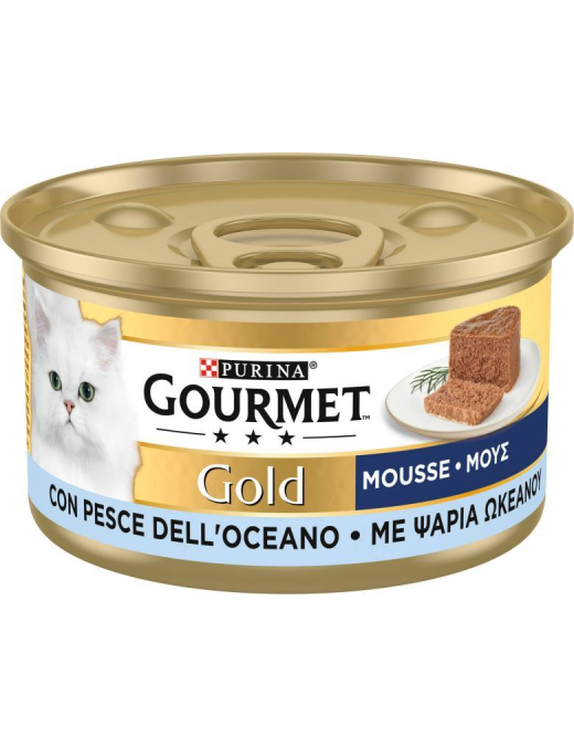 GOURMET GOLD 85gr MOUSSE PESCE OCEANO