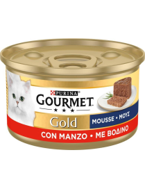 GOURMET GOLD 85gr BEEF MOUSSE