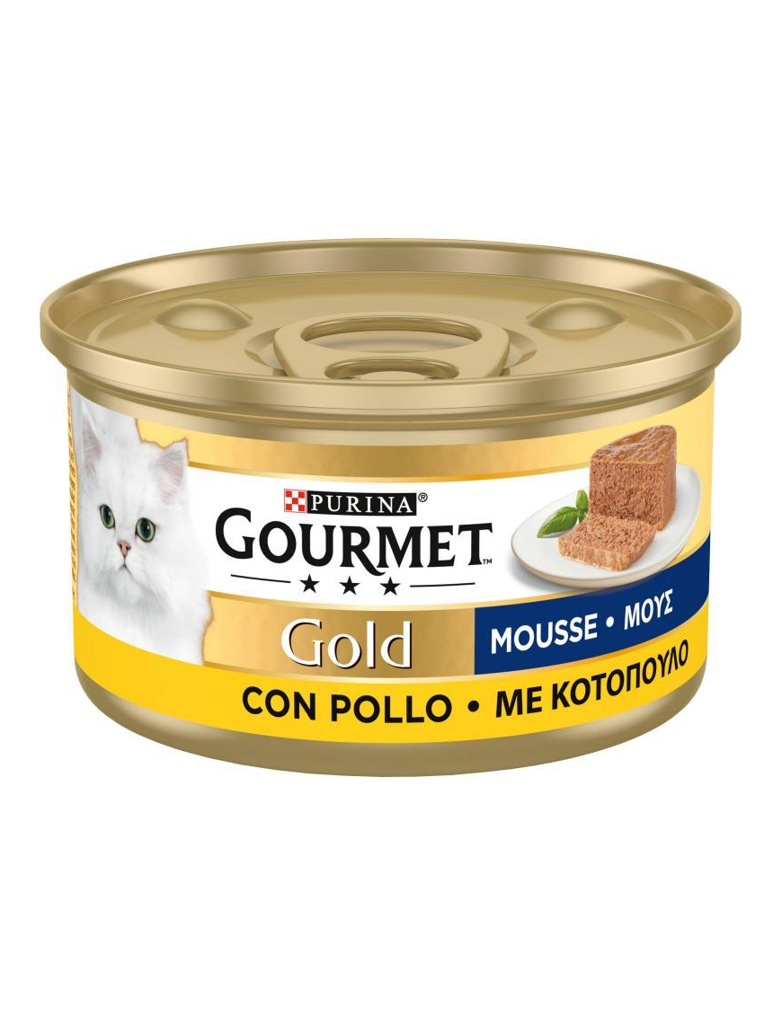 GOURMET GOLD 85gr MOUSSE POLLO