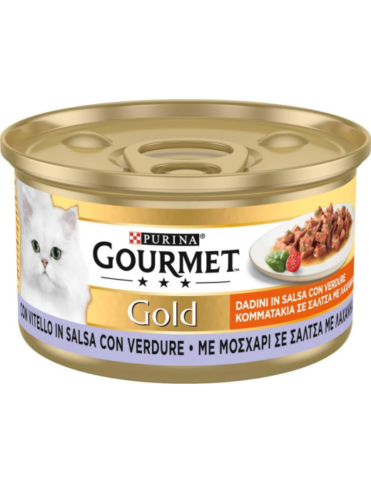GOURMET GOLD 85gr DADINI VITELLO IN SALSA