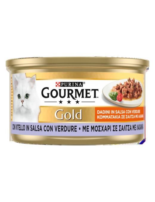 GOURMET GOLD 85gr DADINI VITELLO IN SALSA