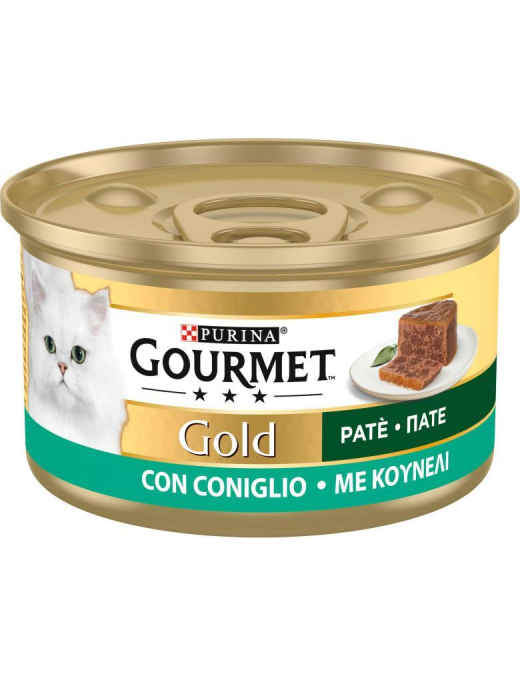 GOURMET GOLD 85gr PAT CONIGLIO