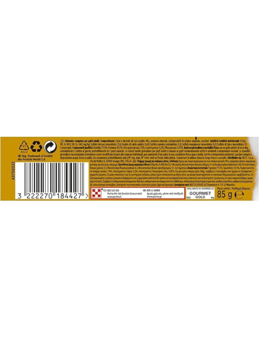 GOURMET GOLD 85gr RABBIT PAT