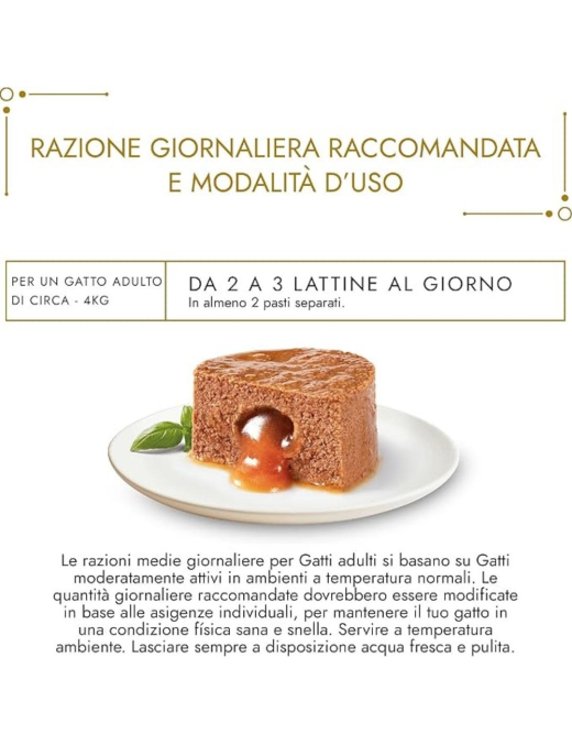 GOURMET GOLD 4x85gr CUORE MANZO/POLLO