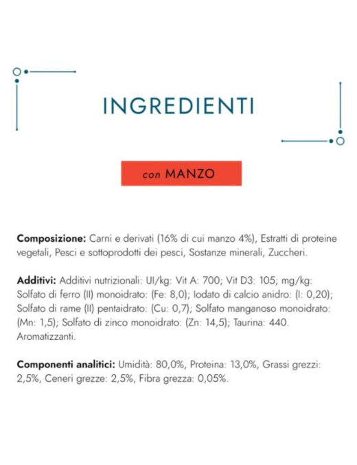 GOURMET PERLE 85gr FILETTI IN SALSA MANZO
