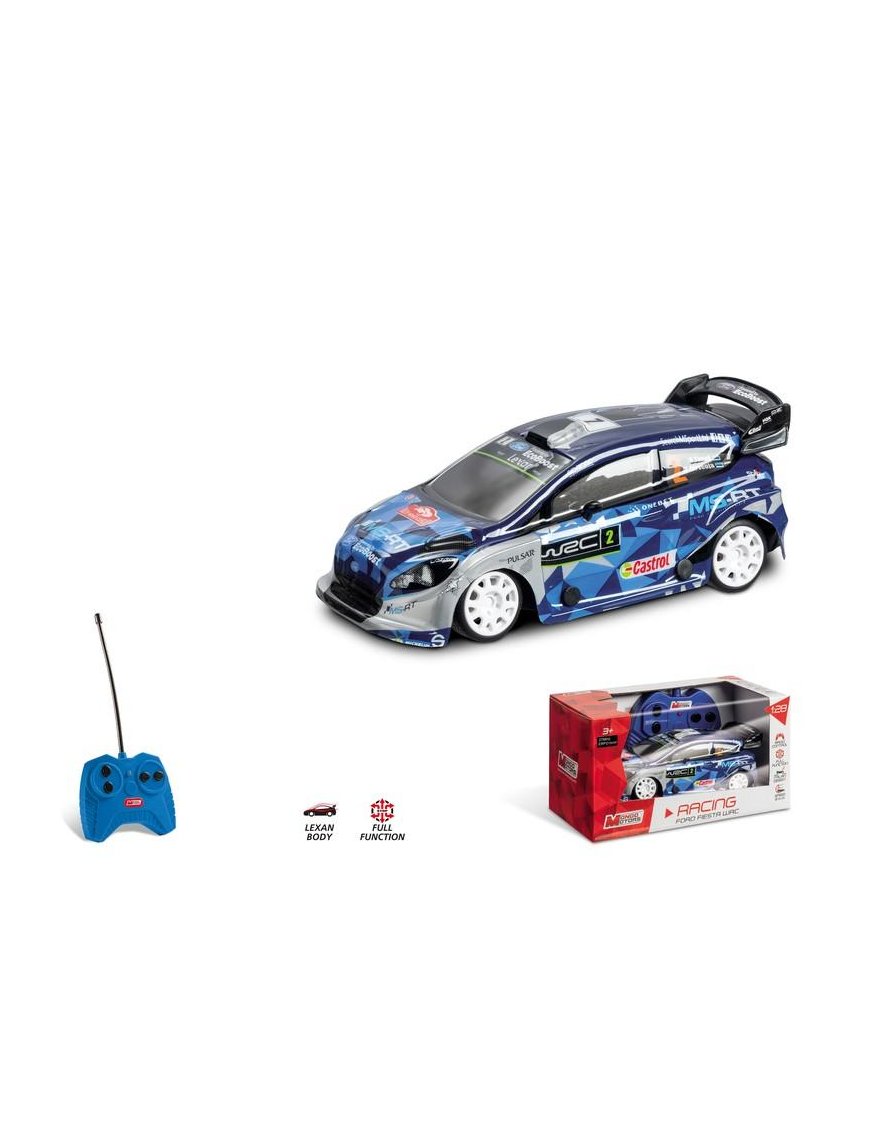 FORD FIESTA WRC RADIOCOMANDATA IN SCALA 1:28