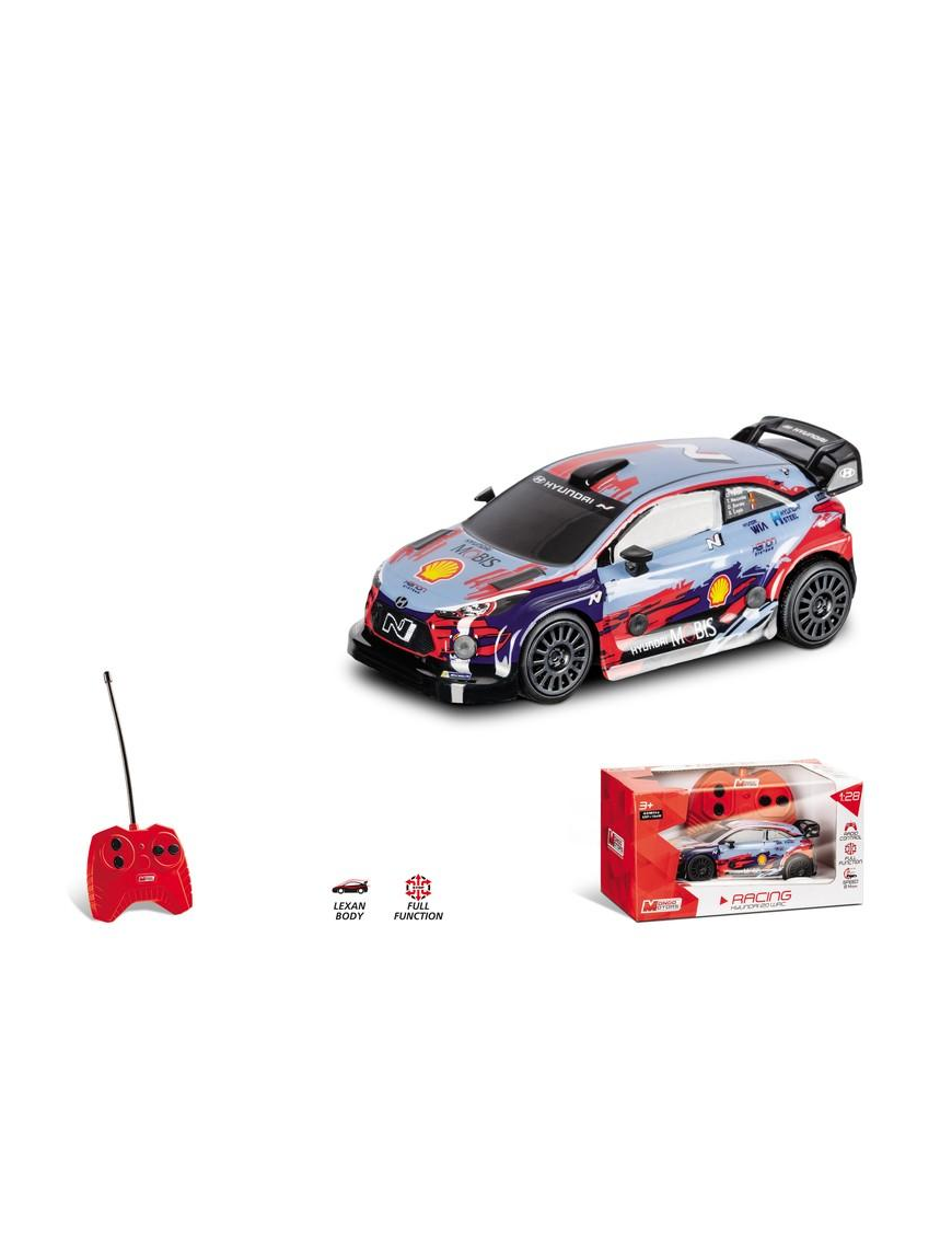 HYUNDAI I20 WRC RADIOCOMANDATA IN SCALA 1:28