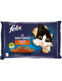 FELIX LE GIGOTTONERIE 4x85gr TASTY RABBIT/LAMB SELECTIONS