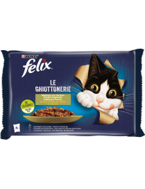 FELIX LE GIGOTTONERIE 4x85gr SELECTIONS WITH VEGETABLES