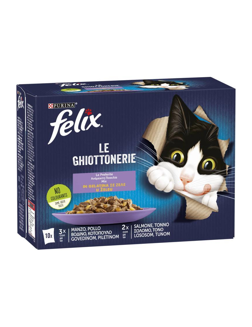 FELIX LE GHIOTTONERIE 10x85gr PREFERITE