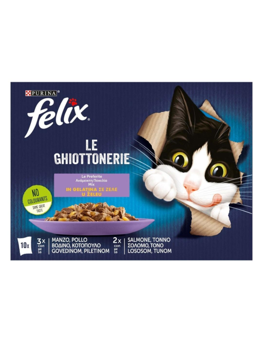 FELIX LE GHIOTTONERIE 10x85gr PREFERITE