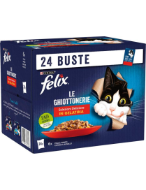 FELIX LE GIGOTTONERIE 24x85gr DELICIOUS SELECTION