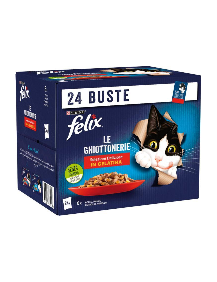 FELIX LE GIGOTTONERIE 24x85gr DELICIOUS SELECTION