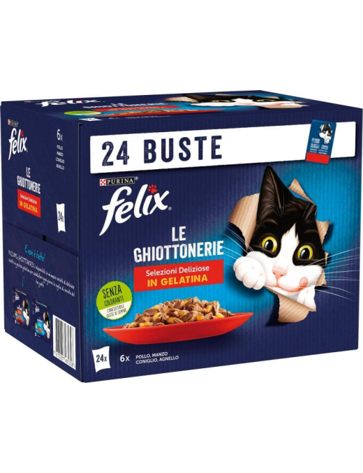 FELIX LE GIGOTTONERIE 24x85gr DELICIOUS SELECTION