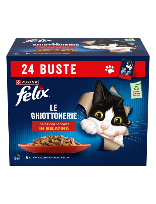 FELIX LE GIGOTTONERIE 24x85gr DELICIOUS SELECTION