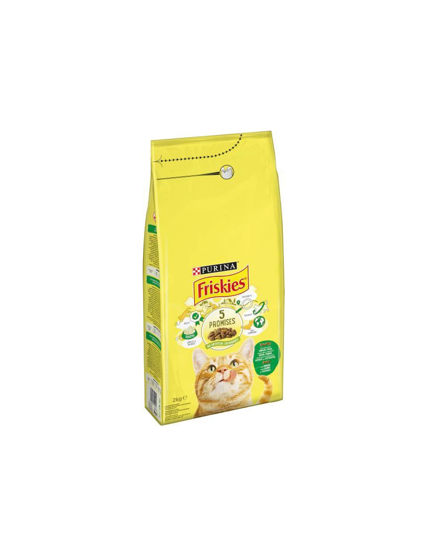 FRISKIES ADULT 2kg CONIGLIO E POLLO+VERDURE