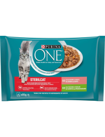 PURINA ONE BIFENSIS 4x85gr SALMONE E TACCHINO