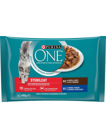 PURINA ONE BIFENSIS 4x85gr ANATRA E SARDINE