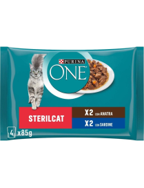 PURINA ONE BIFENSIS 4x85gr DUCK AND SARDINES