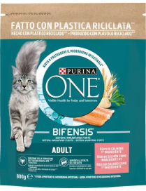 PURINA ONE BIFENSIS 800gr ADULT SALMON