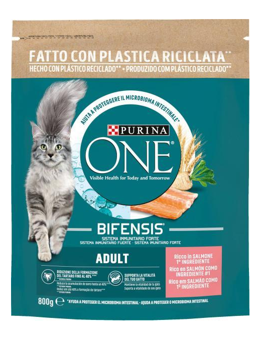 PURINA ONE BIFENSIS 800gr ADULT SALMON