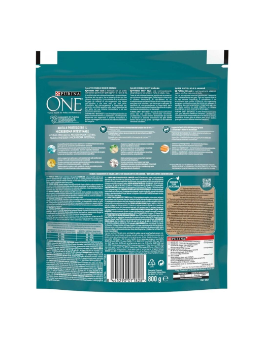 PURINA ONE BIFENSIS 800gr ADULT SALMON