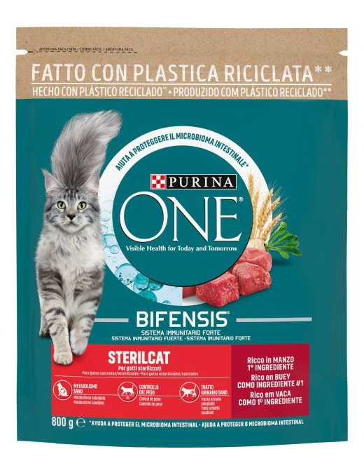 PURINA ONE BIFENSIS 800gr STERILCAT BEEF