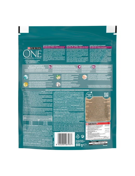 PURINA ONE BIFENSIS 800gr URINARY POLLO