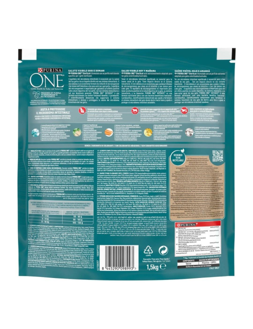 PURINA ONE BIFENSIS 1.5kg STERILCAT SALMON