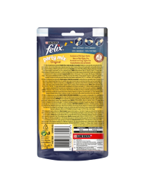 FELIX PARTY MIX 60gr ORIGINAL MIX AROMATIZZATO POLLO,FEGATO E TACCHINO