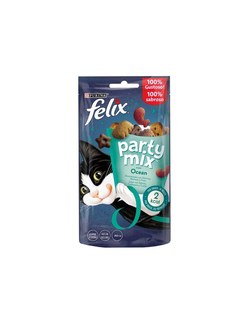 FELIX PARTY MIX 60gr OCEAN SALMON, COD AND TROUT