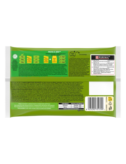 FRISKIES BAGS 4x85gr BEEF AND CARROTS