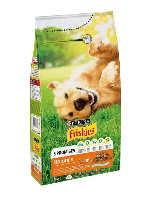 FRISKIES BALANCE 1,5kg POLLO E MANZO