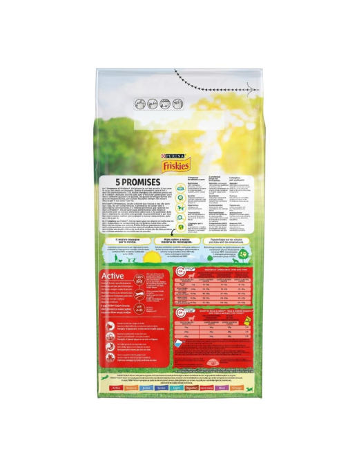 FRISKIES ACTIVE 4kg MANZO