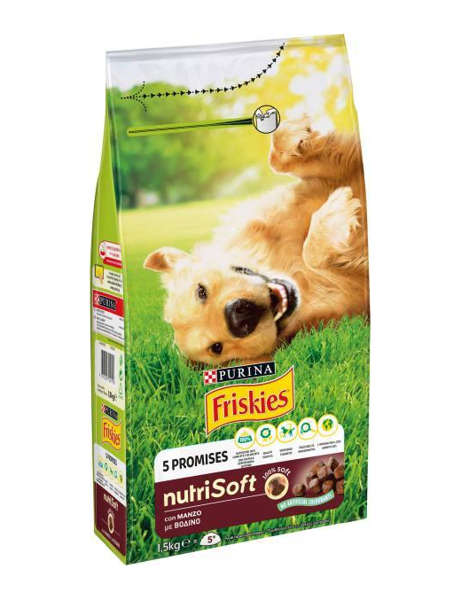 FRISKIES NUTRISOFT 1,5kg MANZO