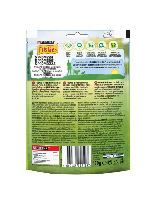 FRISKIES B-STEAKS 150gr MEAT 12518059