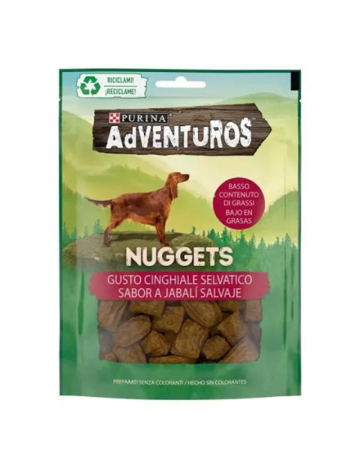 ADVENTUROS 300gr NUGGETS CINGHIALE SELVA