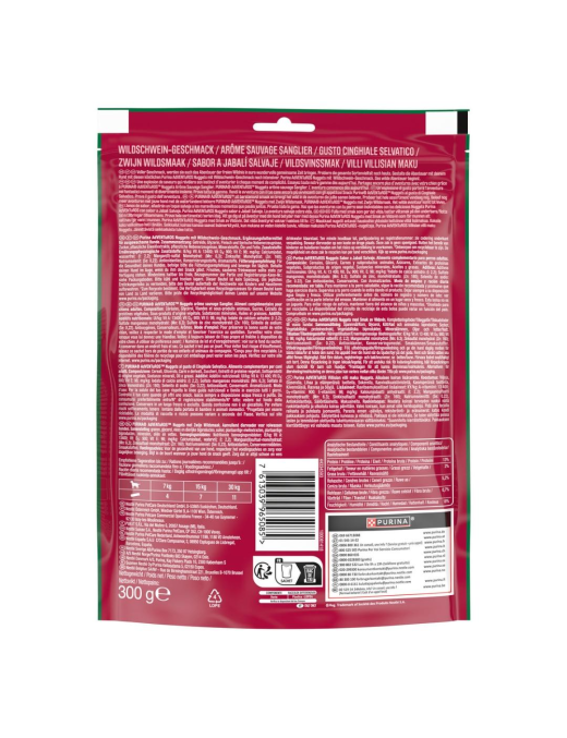 ADVENTUROS 300gr NUGGETS CINGHIALE SELVA