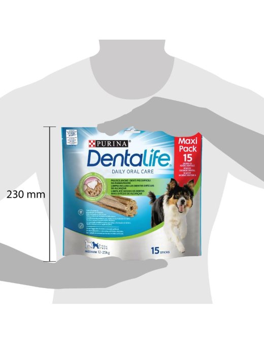 DENTALIFE DOG MAXI PACK MEDIUM 345gr