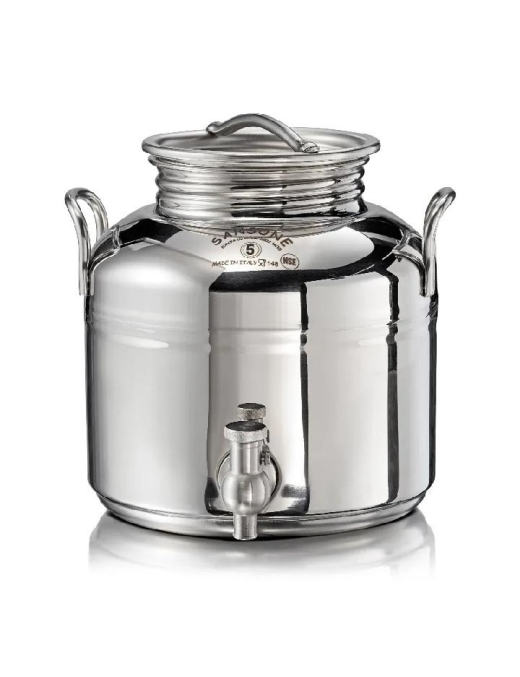 FUSTO SANSONE  5lt C/rubinetto INETTO E PIEDE