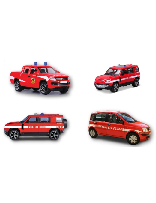 BURAGO SCALA 1:43 AUTO VIGILI DEL FUOCO