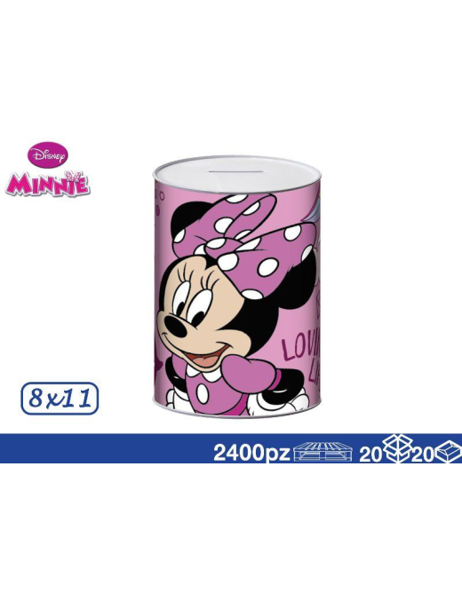 MINNIE SALVADANAIO  8x11cm