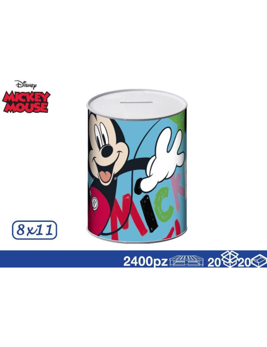 MICKEY PIGGY BANK 8x11cm