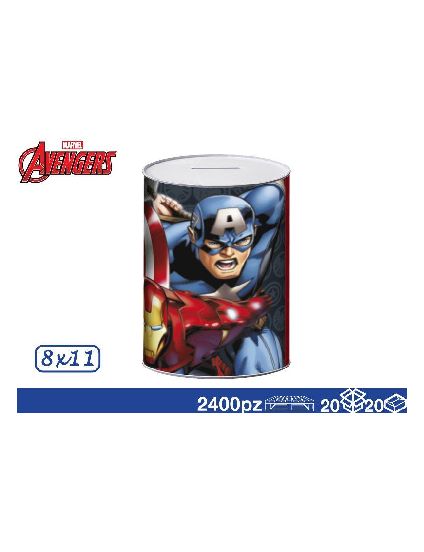 AVENGERS SALVADANAIO  8x11cm