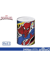 SPIDERMAN SALVADANAIO  8x11cm