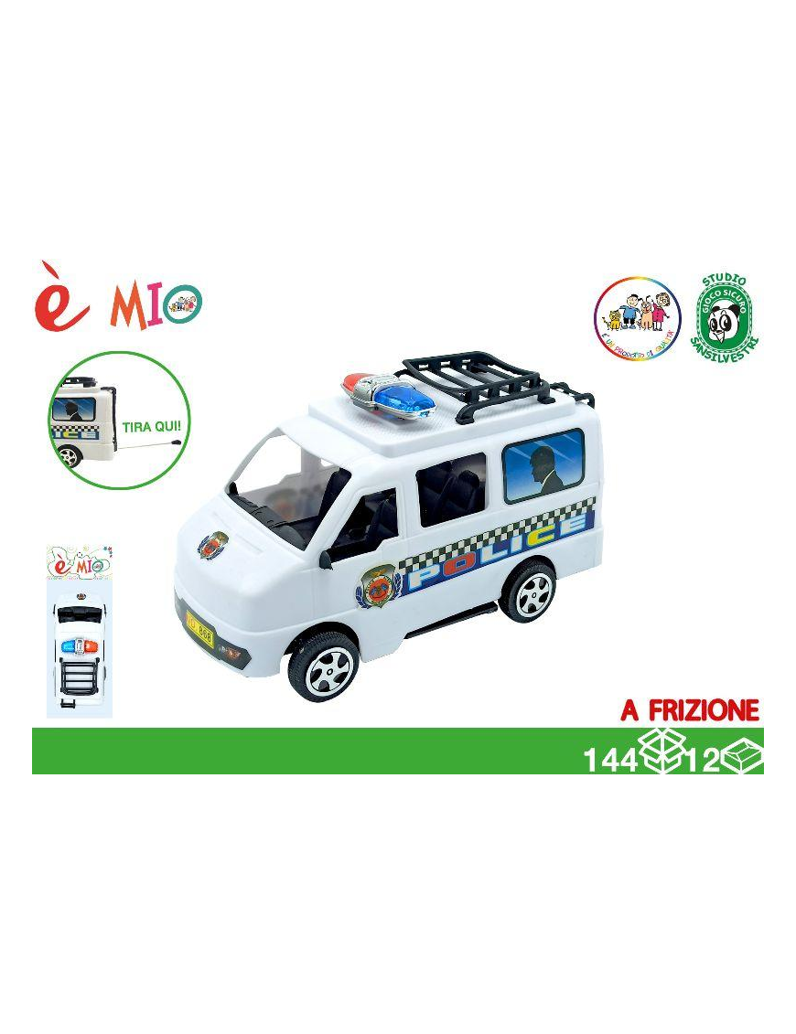 POLICE TRUCK 22 CM